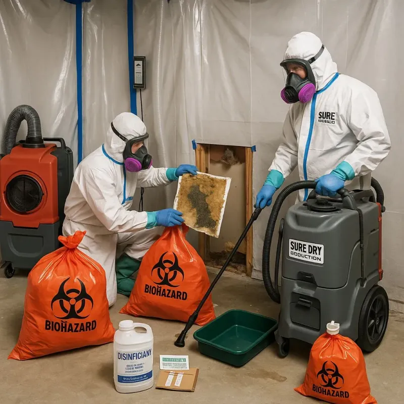 Contaminated Water Handling Protocols process in Madison Center, CT
