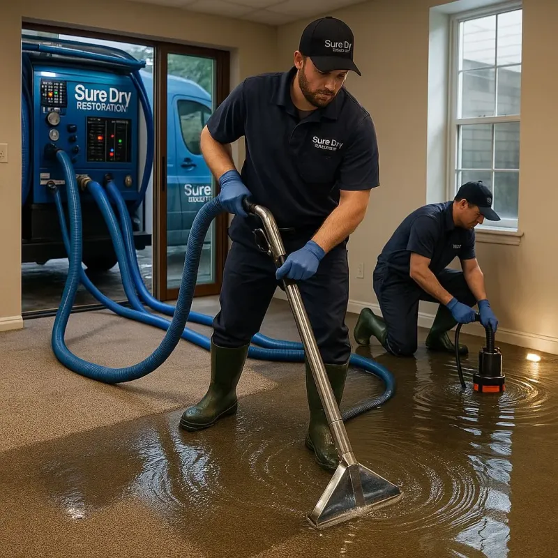 Water Extraction and Removal process in Madison Center, CT